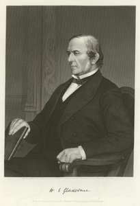 وليام إيوارت جلادستون ، سياسي بريطاني ليبرالي بواسطة ألونزو تشابل